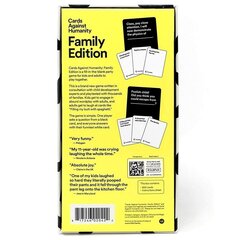 Stalo žaidimas šeimai Cards Against Humanity - Family Edition kaina ir informacija | Stalo žaidimai, galvosūkiai | pigu.lt