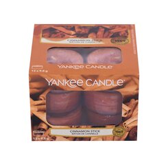 Ароматические чайные свечи Yankee Candle Cinnamon Stick 9,8 г, 12 шт. цена и информация | Подсвечники, свечи | pigu.lt