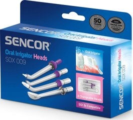 Sencor SOX 009 цена и информация | Насадки для электрических зубных щеток | pigu.lt