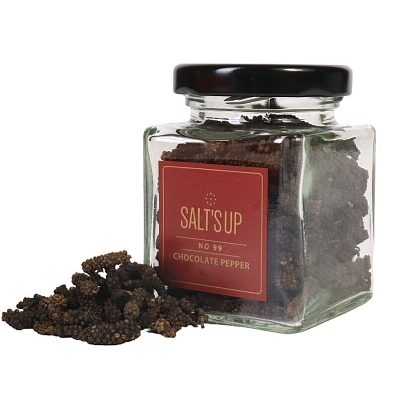 Indiški pipirai Salt'sUp Chocolate, 35 g цена и информация | Prieskoniai, prieskonių rinkiniai | pigu.lt