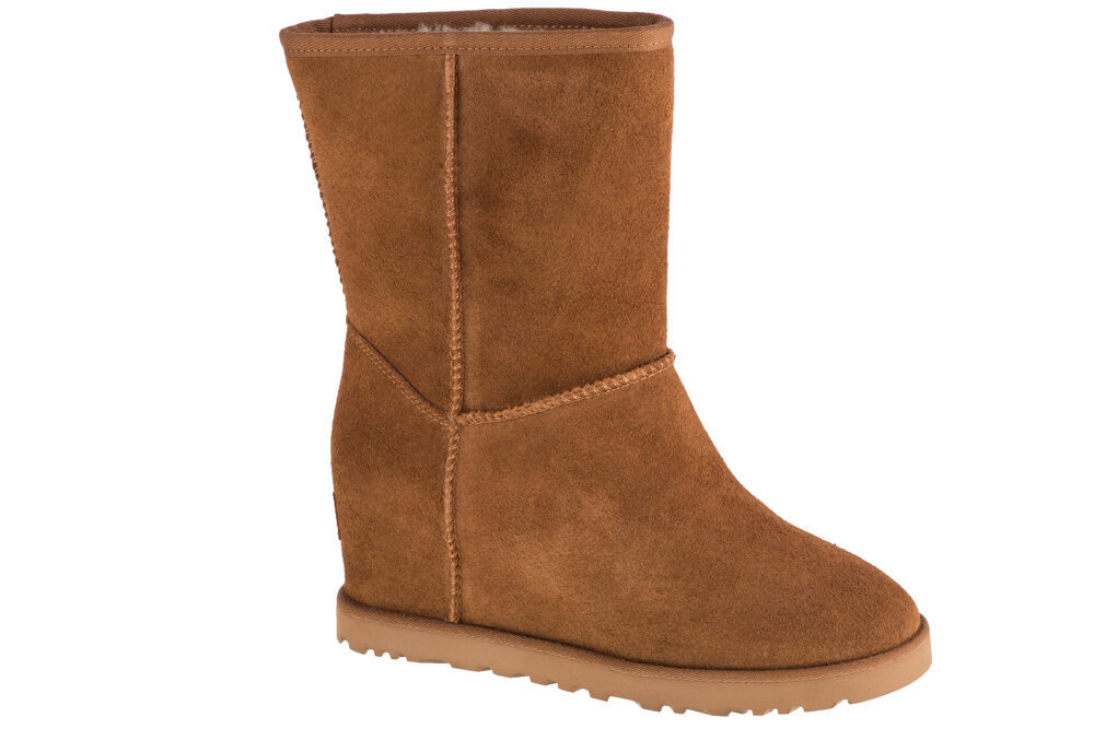 Aulinukai moterims UGG W Classic Femme Short 1104611-CHE kaina ir informacija | Aulinukai, ilgaauliai batai moterims | pigu.lt