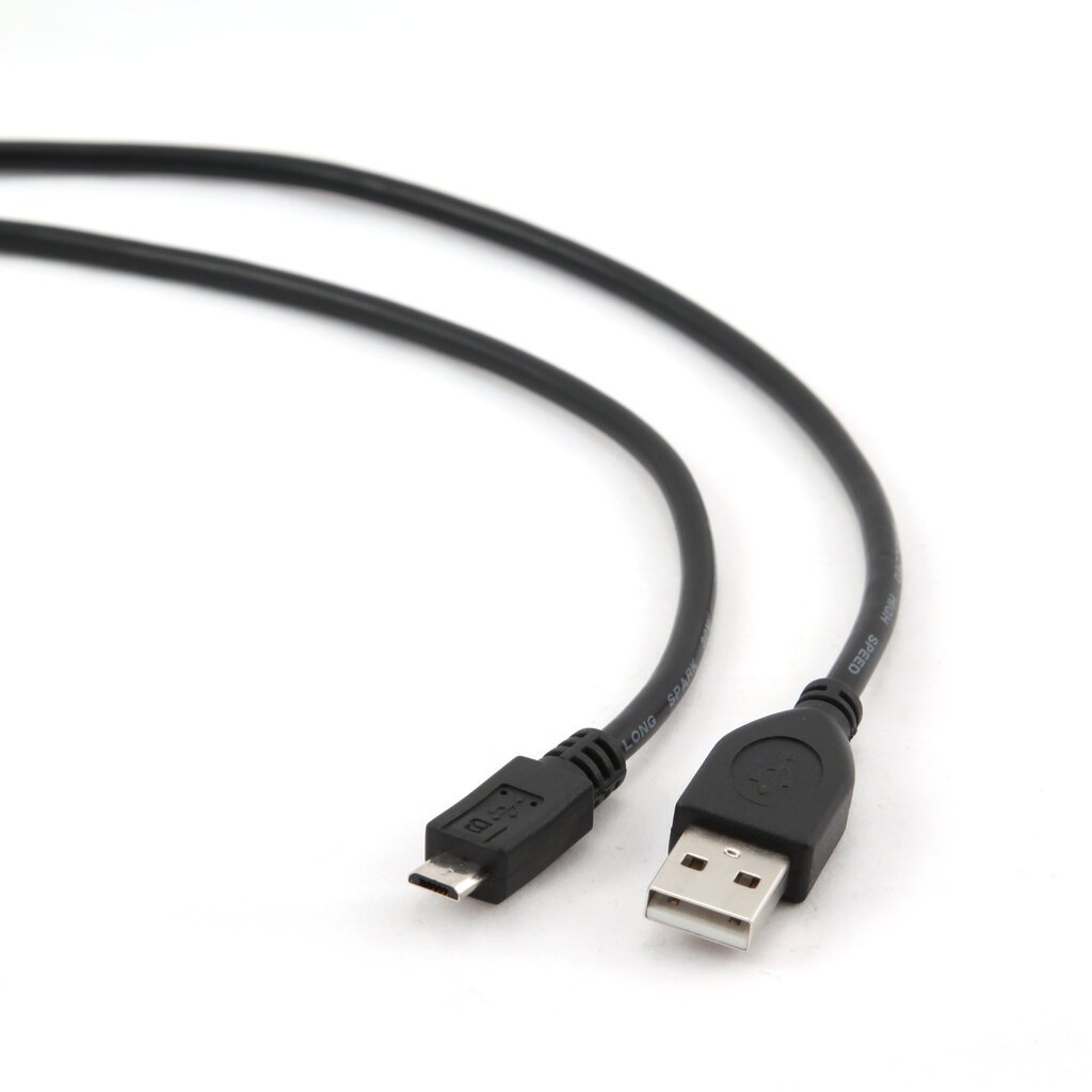 Gembird micro USB 2.0 laidas, 0.5 m kaina ir informacija | Laidai telefonams | pigu.lt