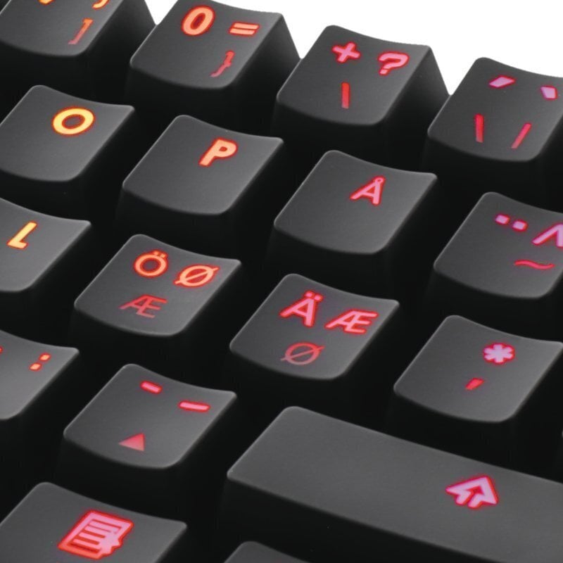 Deltaco Gaming klaviatūra 60% mechaninė, rudi jungikliai, USB, RGB, Šiaurės šalių цена и информация | Klaviatūros | pigu.lt