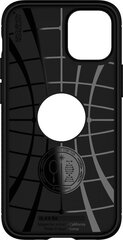 Spigen ACS01743, skirtas iPhone 12 Mini, juodas kaina ir informacija | Telefono dėklai | pigu.lt