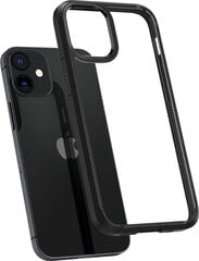 Spigen ACS01746, skirtas iPhone 12 Mini, juodas kaina ir informacija | Telefono dėklai | pigu.lt