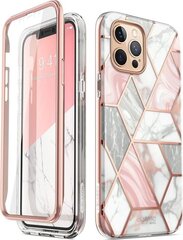 Supcase Cosmo Apple iPhone 12 Pro Max Marble Pink kaina ir informacija | Telefono dėklai | pigu.lt