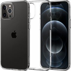 Dėklas Spigen ACS01697 skirtas iPhone 12/12 Pro, skaidri kaina ir informacija | Telefono dėklai | pigu.lt