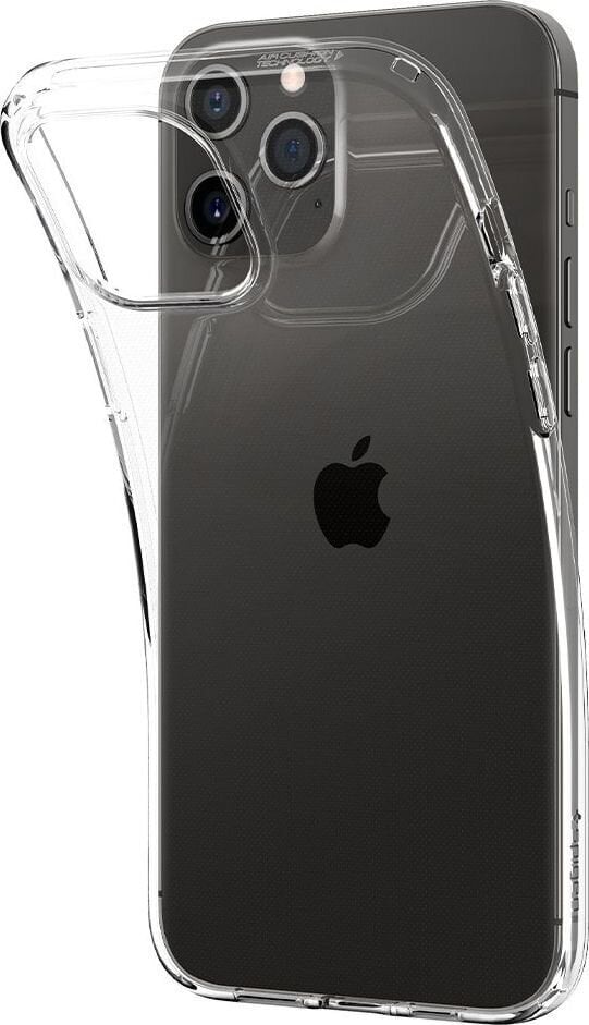 Dėklas Spigen ACS01697 skirtas iPhone 12/12 Pro, skaidri kaina ir informacija | Telefono dėklai | pigu.lt