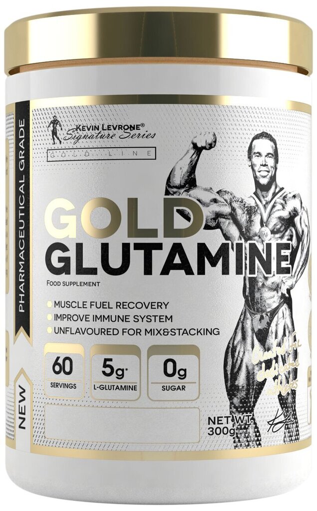 Kevin Levrone Gold Glutamine, 300 g kaina ir informacija | Aminorūgštys | pigu.lt