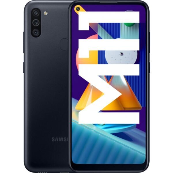 Samsung Galaxy M11, 32GB, Dual SIM, Black kaina ir informacija | Mobilieji telefonai | pigu.lt