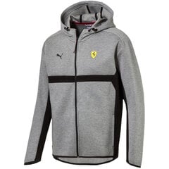 Laisvalaikio bliuzonas vyrams Puma SF Hooded Sweat Jacket 57670703, pilkas kaina ir informacija | Džemperiai vyrams | pigu.lt