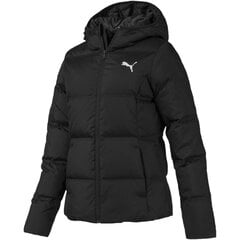 Laisvalaikio striukė moterims Puma Essentials 400 Down Hooded Jacket 58005201, juoda kaina ir informacija | Striukės moterims | pigu.lt