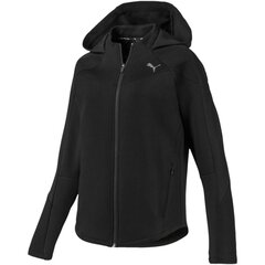 Повседневная блузка для женщин Puma EVOSTRIPE FZ Hoody 58006001, черная цена и информация | Женские толстовки | pigu.lt