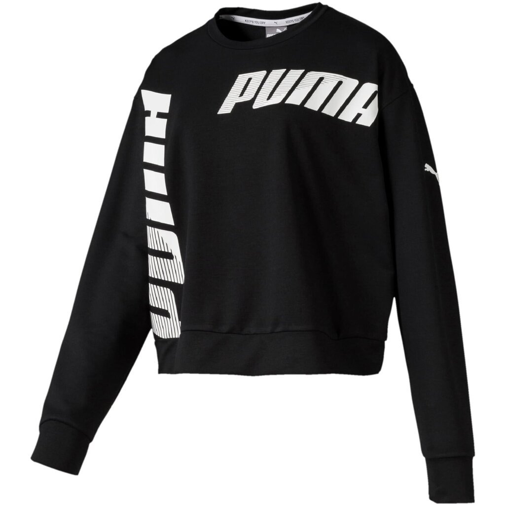 Laisvalaikio bliuzonas moterims Puma MODERN SPORT Crew Sweat 58007801, juodas kaina ir informacija | Džemperiai moterims | pigu.lt