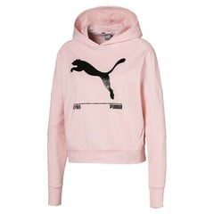 Повседневная блузка для женщин Puma Nu-tility Hoody 58138217, розовая цена и информация | Женские толстовки | pigu.lt