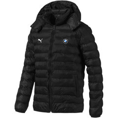 Laisvalaikio striukė vyrams Puma BMW MMS Eco PackLite Jacket 59518401, juoda kaina ir informacija | Vyriškos striukės | pigu.lt