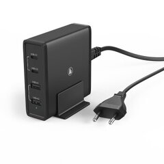 Компактная Зарядная Станция Hama 65W 2 x PD USB-C, 2 x USB-A цена и информация | Зарядные устройства для телефонов | pigu.lt