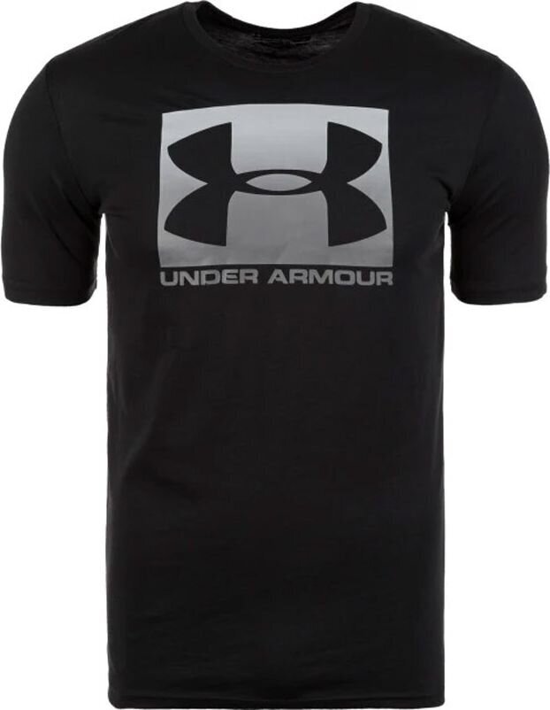 Marškinėliai vyrams Under Armour Ua Boxed Sportsyle SS, juodi цена и информация | Vyriški marškinėliai | pigu.lt