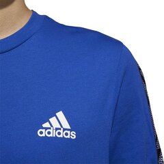 Футболка мужская Adidas Essentials Tape Tee, синяя цена и информация | Мужские футболки | pigu.lt