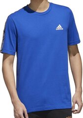 Футболка мужская Adidas Essentials Tape Tee, синяя цена и информация | Мужские футболки | pigu.lt