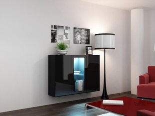 Комод Cama Meble Vigo, черный цена и информация | Комоды | pigu.lt