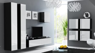 Секция Cama Meble Vigo24, черная/белая цена и информация | Секции | pigu.lt