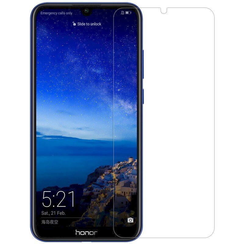 „Fusion“ grūdinto stiklo ekrano apsauga, skirta „Huawei Honor 8A / Y6S“ kaina ir informacija | Apsauginės plėvelės telefonams | pigu.lt
