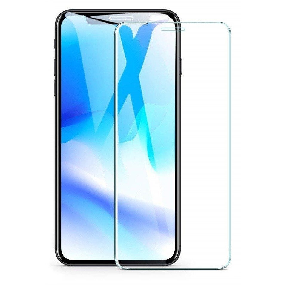 „Fusion“ grūdinto stiklo ekrano apsauga, skirta „Apple iPhone XS“ kaina ir informacija | Apsauginės plėvelės telefonams | pigu.lt