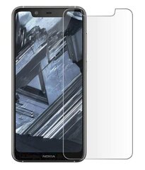 Защитная стекло Tempered Glass PRO+ Premium 9H для Nokia 5.1 цена и информация | Google Pixel 3a - 3mk FlexibleGlass Lite™ защитная пленка для экрана | pigu.lt