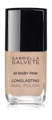 Лак для ногтей Gabriella Salvete Longlasting Enamel, 11 мл, 44 Baby Pink цена и информация | Лаки, укрепители для ногтей | pigu.lt