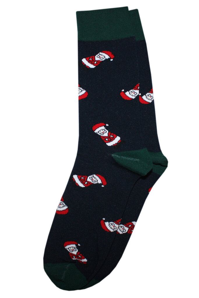 Vyriškos kojinės Kalėdų senelis, mėlynos kaina ir informacija | Vyriškos kojinės | pigu.lt