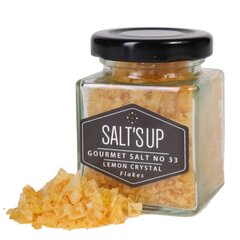 Kipro druskos dribsniai Salt'sUp Yellow Lemon, 45 g цена и информация | Специи, наборы специй | pigu.lt