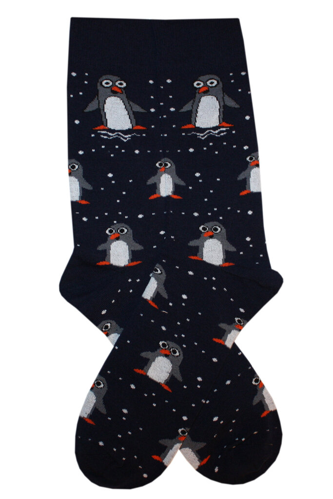 Vyriškos kojinės pingvinas, mėlynos kaina ir informacija | Vyriškos kojinės | pigu.lt