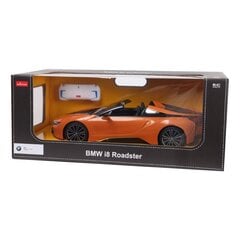 Автомобиль BMWi8 Roadster Rastar с пультом дистанционного управления 1:12, оранжевый цена и информация | Игрушки для мальчиков | pigu.lt