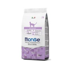 Monge Natural Superpremium visavertis pašaras suaugusioms sterilizuotoms katėms su Vištiena 1,5kg kaina ir informacija | Sausas maistas katėms | pigu.lt