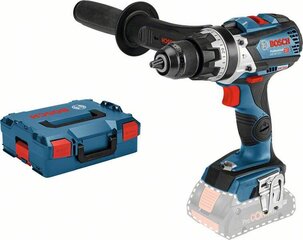 Аккумуляторный шуруповерт Bosch GSB 18V-110 C, 18 В, без аккумулятора и зарядного устройства цена и информация | Шуруповерты, дрели | pigu.lt