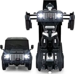 Rastar Land Rover Transformer Robot 1:14 - Juodas kaina ir informacija | Žaislai berniukams | pigu.lt