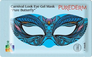 Гидрогелевая маска для зоны под глазами Purederm Pure Butterfly цена и информация | Маски для лица, патчи для глаз | pigu.lt