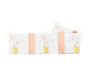 Защита для кроватки Kikka Boo Bumper Rabbits in Love, 180 см цена и информация | Товары для безопасности детей дома | pigu.lt