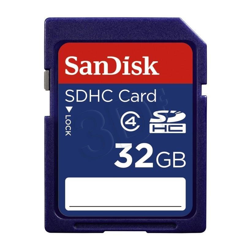 Sandisk SDHC, 32GB цена и информация | Atminties kortelės fotoaparatams, kameroms | pigu.lt