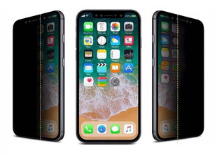 LCD apsauginis stikliukas Full Privacy Apple iPhone X/XS/11 Pro juodas kaina ir informacija | Apsauginės plėvelės telefonams | pigu.lt