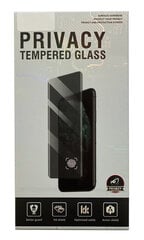 Защитное стекло дисплея Full Privacy для Apple iPhone XR/11, чёрное цена и информация | Защитные пленки для телефонов | pigu.lt