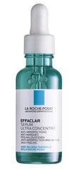 Концентрированная сыворотка для лица La Roche-Posay Effaclar, 30 мл цена и информация | Сыворотки для лица, масла | pigu.lt