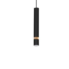 Milagro подвесной светильник Joker Black/Wood цена и информация | Люстры | pigu.lt