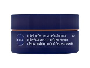 Veido kremas Nivea Anti Wrinkle + Contouring Night Skin Cream, 50 ml kaina ir informacija | Veido kremai | pigu.lt