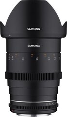 SAMYANG 35mm T1.5 VDSLR MK2 Canon RF kaina ir informacija | Objektyvai | pigu.lt