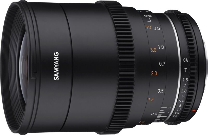 SAMYANG 35mm T1.5 VDSLR MK2 Canon RF цена и информация | Objektyvai | pigu.lt