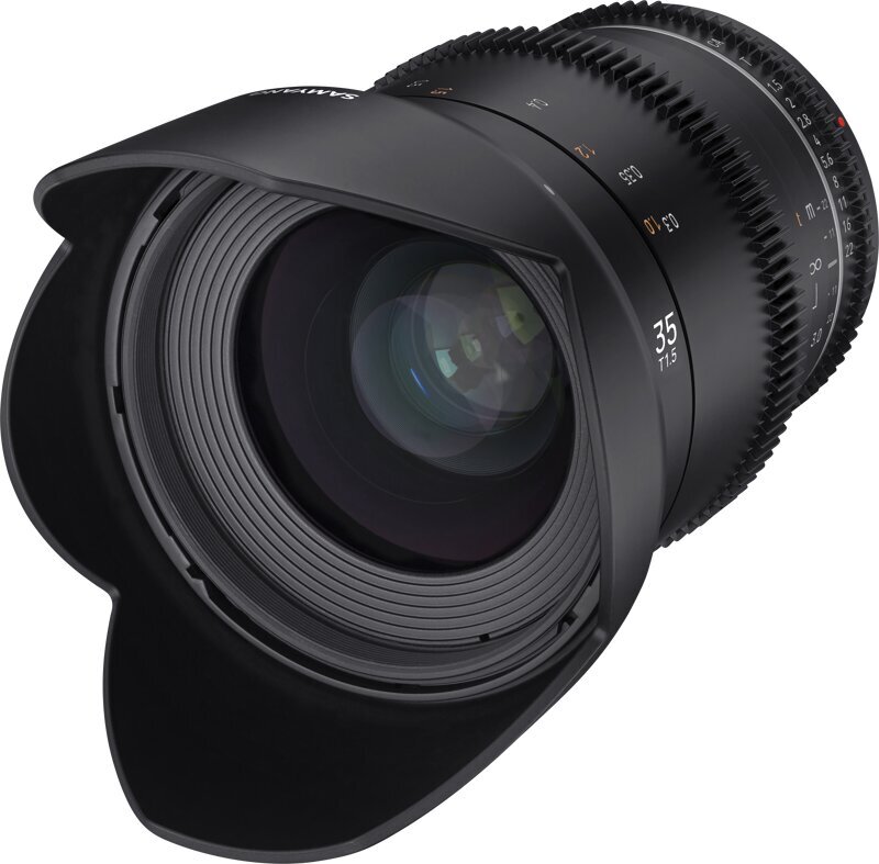 SAMYANG 35mm T1.5 VDSLR MK2 Canon RF цена и информация | Objektyvai | pigu.lt