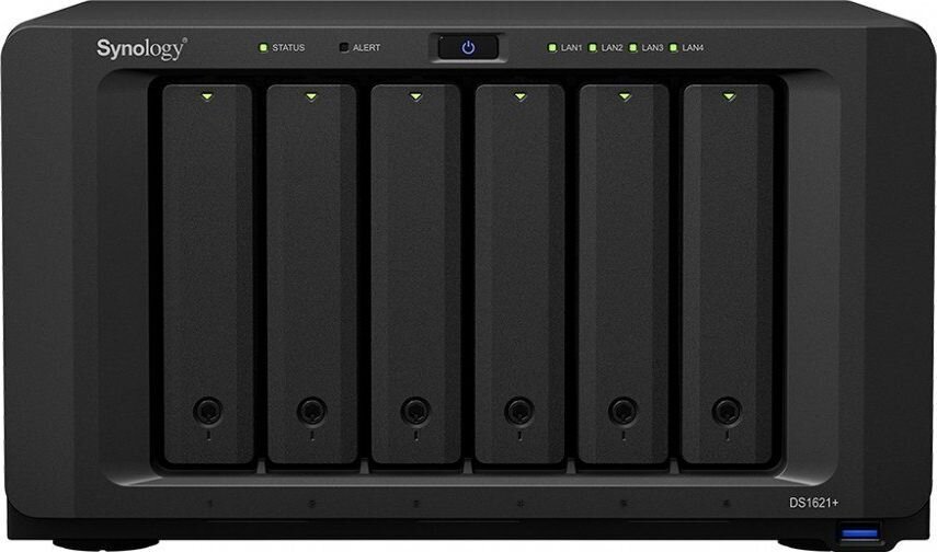 Synology DS1621+ цена и информация | Išoriniai kietieji diskai (SSD, HDD) | pigu.lt