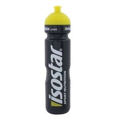 Поилка Isostar 1000 мл (цвет черный) цена и информация | Фляги для велосипеда, флягодержатели | pigu.lt